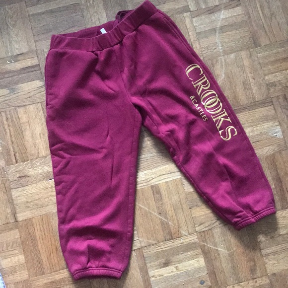 crooks and castles track pants